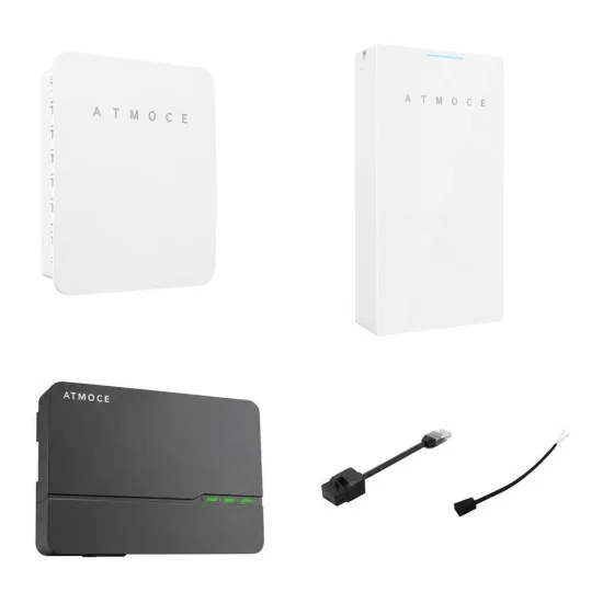Accumulator Kit ATMOCE MS-7K-U, Backup Triphase ATMOCE MU100-T and Kit ATMOCE MA- ESSKITS-T ESS Kit Triphased with Gateway MG100 and CT 80 A, 7 KwH