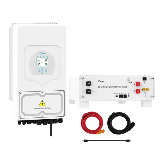 Package Deye 5 kW single-phase &middot; 5.12 kWh storage &middot; without assembly
