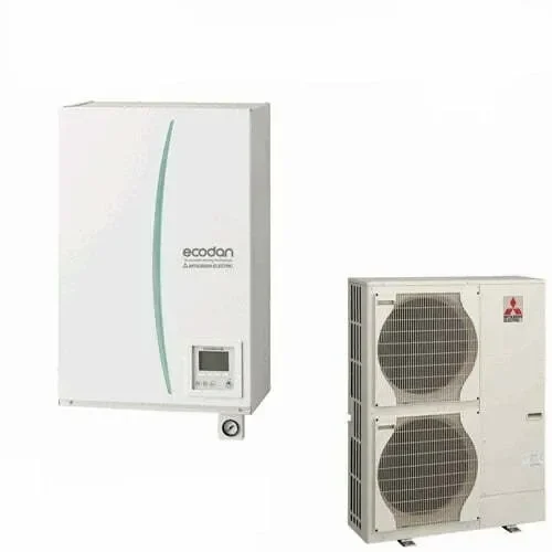 Heat pump Mitsubishi Electric Ecodan Power Inverter ERSC-VM2D+PUHZ-SW120YHA 12 kW