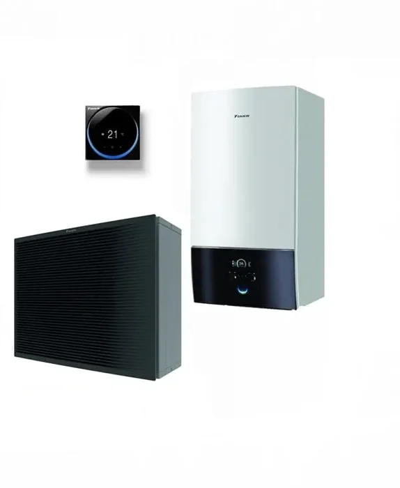 Air-to-water heat pump Daikin Altherma 3 H HT W reversible ETBX16E6V7+EPRA14DV37 14 Kw-system hydrobox
